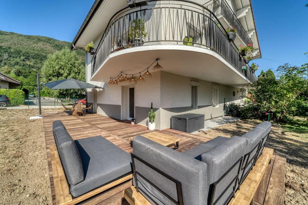 Appartement Chaleureux A Sévrier Dış mekan fotoğraf